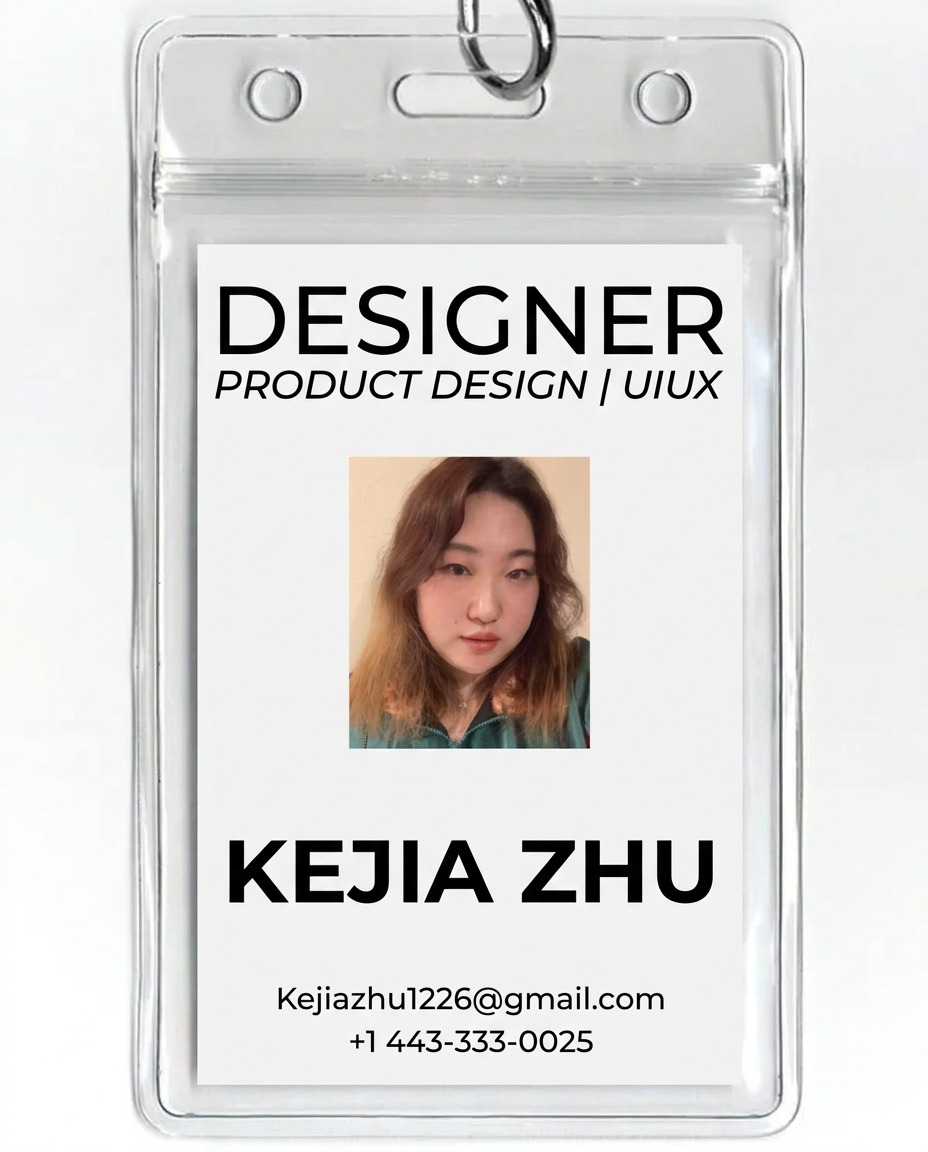 Kejia Zhu business card